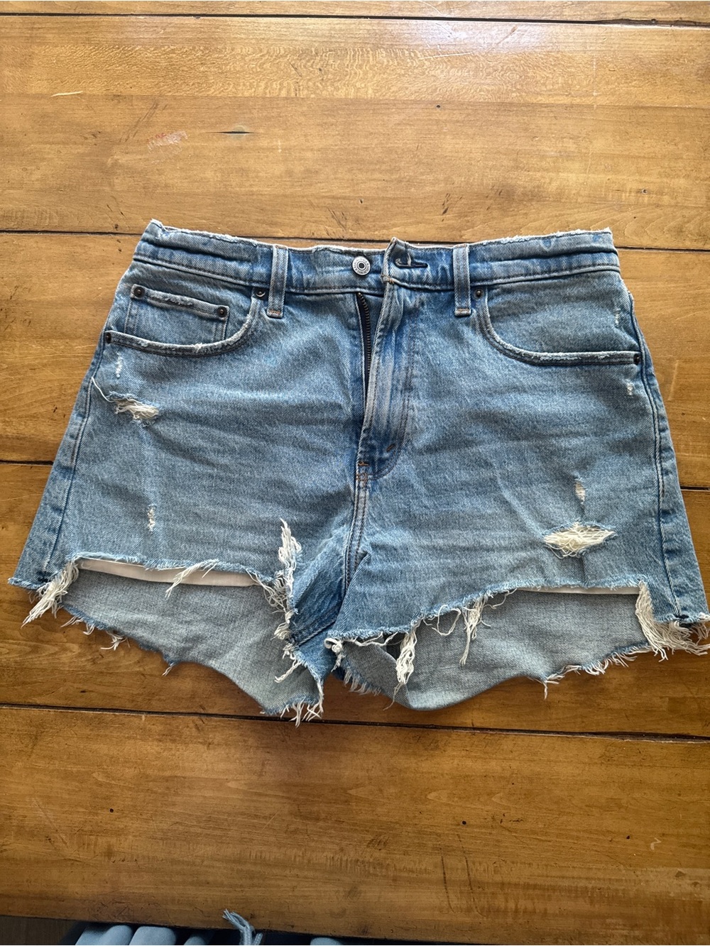 Abercrombie & Fitch high rise mom  Shorts 29